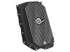 aFe 20-25 GM Diesel V8-6.6L L5P Transmission Pan w/ Machined Fins - Black