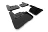 Rally Armor 21-25 Ford F-150 (Excl. Raptor) Black UR Mud Flap w/Metallic Black Logo