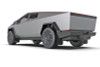 Rally Armor 24-25 Tesla Cybertruck Black UR Mud Flap Metallic Black Logo