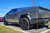 Rally Armor 24-25 Tesla Cybertruck Black UR Mud Flap Metallic Black Logo MF112-UR-BLK-MBK