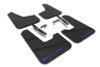 Rally Armor 23-25 Kia Niro SG2 Black UR Mud Flap Blue Logo