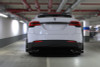 Rally Armor 22-26 Tesla Model X Black UR Mud Flap w/White Logo
