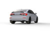 Rally Armor 22-26 Honda Civic/Civic Si/Sport Black UR Mud Flap w/Grey Logo