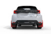 Rally Armor 20-26 Toyota GR Yaris Red Mud Flap w/White Logo