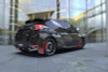 Rally Armor 20-26 Toyota GR Yaris Red Mud Flap w/White Logo