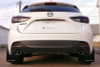 Rally Armor 14-18 Mazda3 Red UR Mud Flap w/White Logo