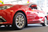 No Longer Available - Rally Armor 14-18 Mazda3 Black UR Mud Flap w/Grey Logo