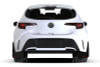 Rally Armor 18-26 Toyota Corolla Hatchback Black UR Mud Flap White Logo