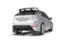 Rally Armor 09-11 Ford Focus MK2 RS Black UR Mud Flap Orange Logo
