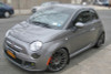 Rally Armor 12-18 Fiat 500 Black UR Mud Flap w/Red Logo
