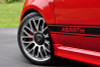 Rally Armor 12-18 Fiat 500 Black UR Mud Flap w/Red Logo