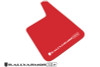 Rally Armor Universal Fit (No Hardware) UR Plus Black UR Mud Flap w/ Red Logo