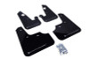 No Longer Available - Rally Armor 07-17 Mitsubishi Lancer Black UR Mud Flap w/ Silver Logo