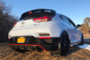 Rally Armor 19-22 Hyundai Veloster N Red UR Mud Flap w/ White Logo