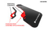 Rally Armor 18-23 Subaru Crosstrek Black Mud Flap w/White Logo (Front Only)