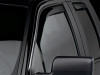 WeatherTech 04-14 Ford F-150 SuperCrew Front Side Window Deflectors - Dark Tint