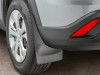 WeatherTech 24-25 Chevrolet Trax No Drill Rear MudFlaps - Black