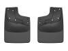 WeatherTech 24-25 Ford Ranger Raptor Supercrew Rear No Drill MudFlaps - Black
