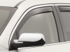 WeatherTech 10-17 Chevrolet Equinox Rear Side Window Deflectors - Dark Tint
