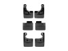 WeatherTech 2025 Ford F-150 Front & Rear No Drill MudFlaps - Black