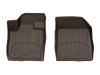 WeatherTech 2024 Lincoln Nautilus Front FloorLiner HP - Cocoa
