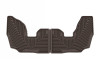 WeatherTech 23-25 Honda Pilot Rear All-Weather Floor Mats - Cocoa