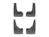 WeatherTech 20-24 Toyota Highlander (Incl. Hybrid) No Drill Front & Rear MudFlaps - Black