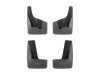 WeatherTech 2024 Subaru Crosstrek (Will Not Fit Wilderness) No Drill Front & Rear MudFlaps - Black