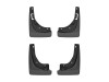 WeatherTech 20-24 Tesla Model Y No Drill Front & Rear MudFlaps - Black