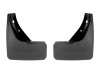 WeatherTech 22-23 Hyundai Santa Cruz (Does Not Work w/Fender Flares) No Drill Rear MudFlaps - Black