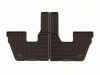 WeatherTech 21-23 Jeep Grand Cherokee L (6 Passenger Seating) Rear All-Weather Floor Mats - Cocoa