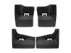 WeatherTech 20-24 GMC Sierra / Sierra Denali 2500HD / 3500HD No Drill Mudflaps - Black
