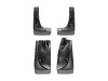 WeatherTech 14-18 Jeep Cherokee (Non-Trailhawk/Overland Models ONLY) No Drill Mudflaps - Black