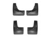 WeatherTech 13-16 Ford Escape No Drill Mudflaps - Black
