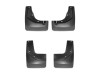 WeatherTech 13-16 Ford Escape No Drill Mudflaps - Black