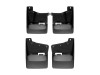 WeatherTech 20-24 Chevrolet Silverado 2500HD/3500HD w/o OE Splash Guards No Drill Mudflaps - Black