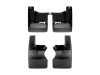 WeatherTech 20-24 Chevrolet Silverado 2500/3500HD Dually w/o OE Spsh Guard No Drill Mudflaps - Black