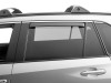 WeatherTech 19-24 Toyota RAV4 (Incl Hybrid) Rear Side Window Deflectors - Dark Tint