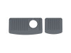 WeatherTech Universal FaucetMat - Dark Grey/Slate