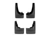 WeatherTech 22-23 Nissan Frontier D41 (No Pro-X/Pro-4X) No Drill Front & Rear Mudflaps - Black