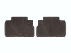 WeatherTech 2020+ Kia Telluride Rear Rubber Mats - Cocoa