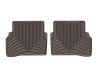 WeatherTech 2017+ Mercedes-Benz E-Class Rear Rubber Mats - Cocoa