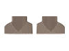 WeatherTech 14-15 BMW X5 Rear Rubber Mats - Tan