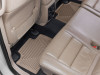 WeatherTech 11-21 Jeep Grand Cherokee Rear Rubber Mats - Tan