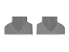 WeatherTech 14-15 BMW X5 Rear Rubber Mats - Grey