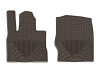 WeatherTech 2020+ Ford Explorer Front Rubber Mats - Cocoa