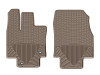 WeatherTech 2020-2022 Toyota Highlander Front Rubber Mats - Tan