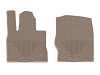 WeatherTech 2020+ Ford Explorer Front Rubber Mats - Tan