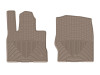 WeatherTech 2020+ Ford Explorer Front Rubber Mats - Tan