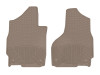 WeatherTech 19-21 RAM Ram 2500/3500 Front Rubber Mats - Tan